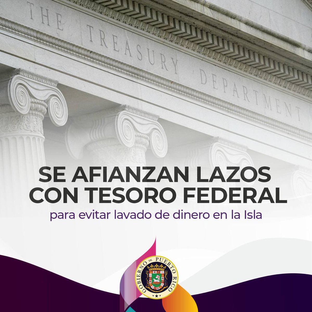 Puerto Rico intensifica sus esfuerzos colaborativos con el @USTreasury para Terrorismo e Inteligencia Financiera en la prevención de lavado de dinero, enfocándose en cumplir plenamente con las regulaciones bancarias y federales. El acuerdo tiene como objetivo salvaguardar la