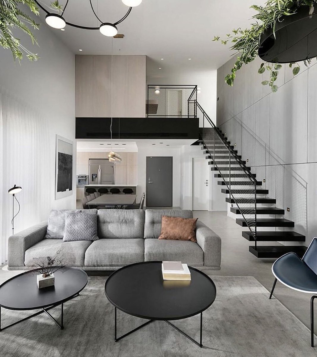 Modern apartment.