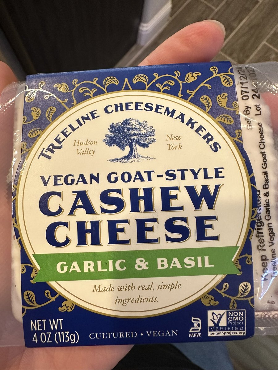 I just realized I forgot to add this in place of vegan feta on my orzo salad, but the orzo tastes so good as is I don’t wanna mess with it. So what ideas do you have for this cheese for next weeks meal prep? I’ve never had goat cheese before let alone vegan ha ha