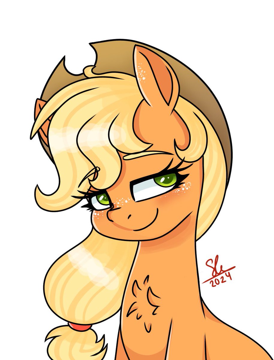 DAY 28 OF DRAWING ONLY APPLEJACK ALL THROUGHOUT APRIL🍎🍎🍎