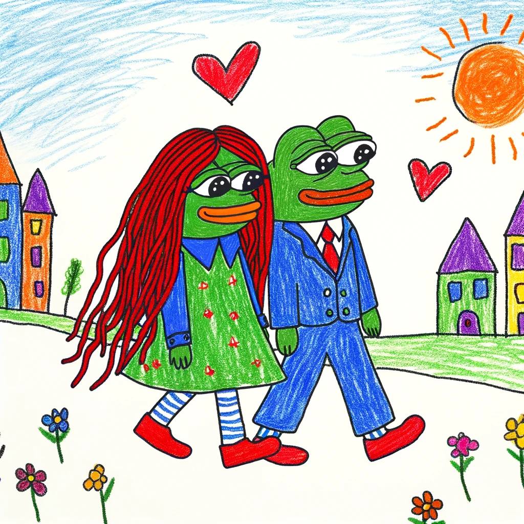 Memefan690959's tweet photo. @GuardianHolder @MsPepeMAXI @fottiecoin Thats $fottie with $pepe! His girlfriend! https://t.co/qUP78lGsrY