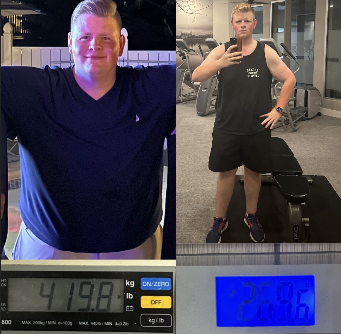 I know no one probably gives af but another huge milestone hit today. Officially 150 lbs down with 120 of that being since September. No surgeries, no drugs just lots of hard work and dedication. Still got a ways to go but getting better everyday. #LFG