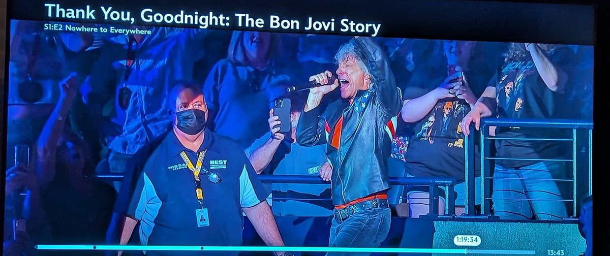 2nd episode in and what a rollercoaster of emotions. I always said if his voice was bad I ain't paying the price. Who am I kidding if they toured tomorrow & he wasn't 100%  I'll be there. I know he won't though the man said himself if I'm not 100% I'll retire. #BonJoviforever