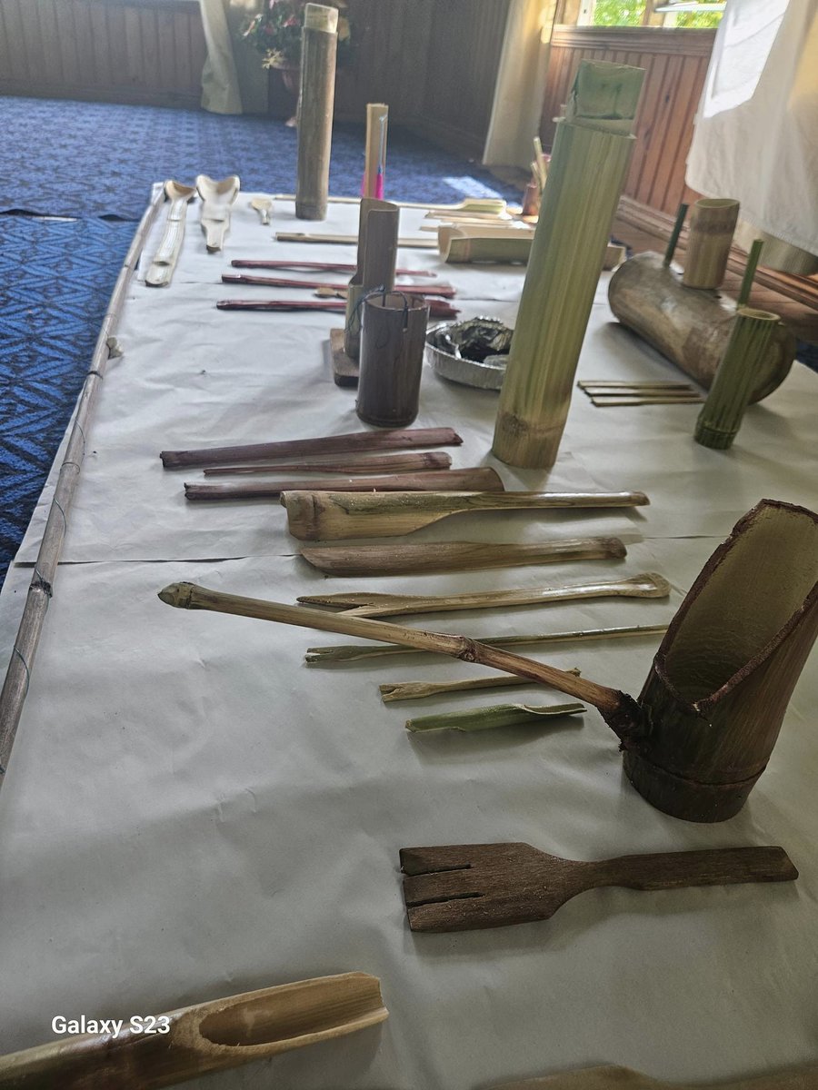 Beyond the Bilibili a Non profit that works with communities in Tai Vugalei launched its Bamboo Development Initiative for Rural communities last week in Fiji. #NbS  <a href="/INBARofficial/">INBAR</a> <a href="/forestry_fiji/">Ministry of Forestry</a>