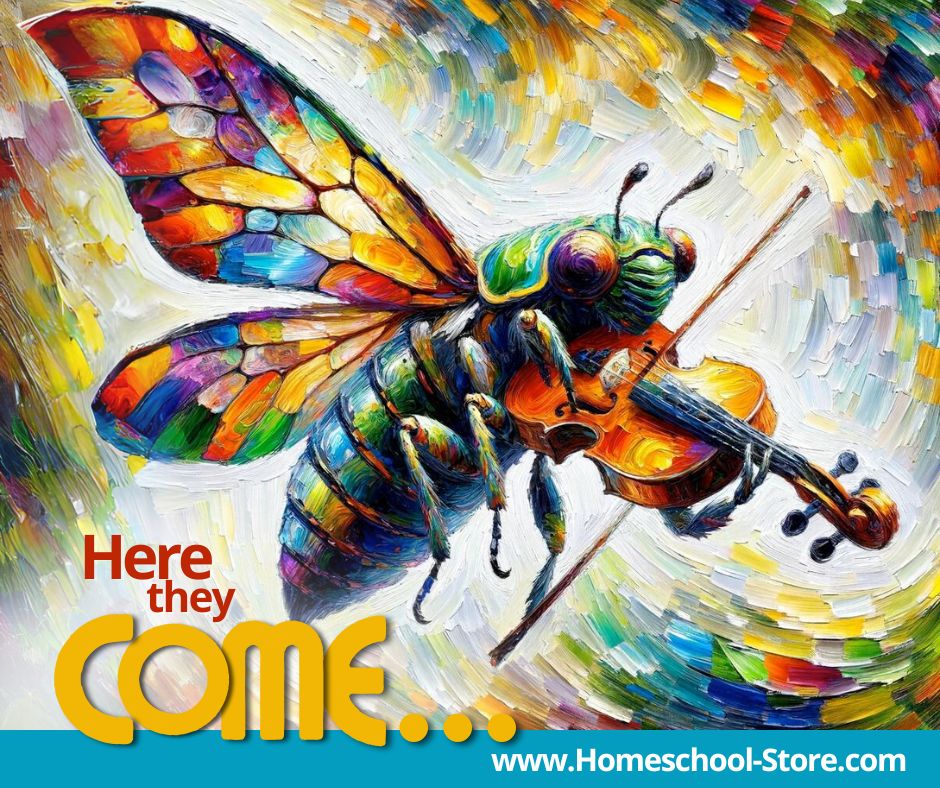 Did you know cicadas can produce sounds up to 120 decibels? Explore the fascinating world of these insects with our FREE eBook unit study, available at Homeschool-Store.com. #homeschool #cicadafacts