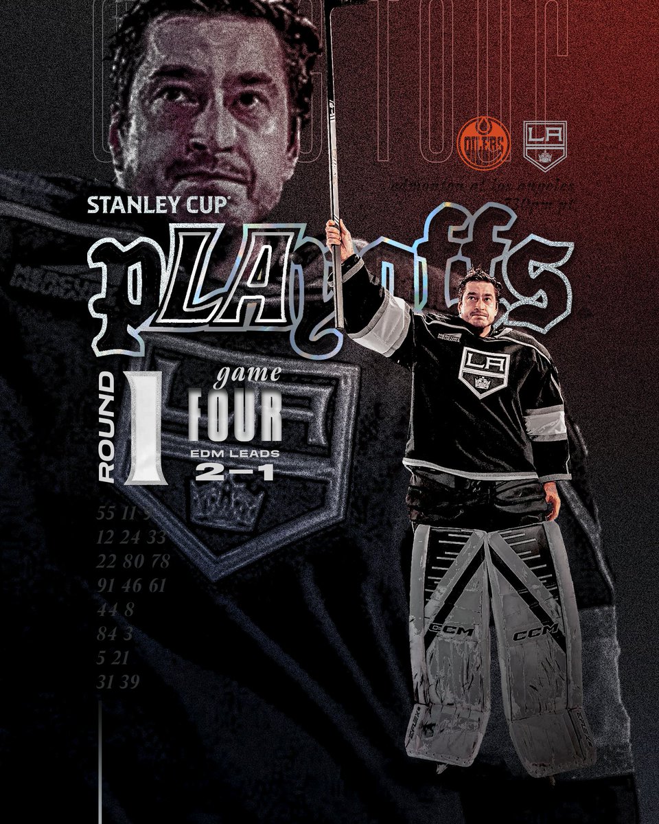 CRamirezCalif's tweet photo. Rd1Gm4. The Oilers have a date with Dave.
#GoKingsGo #EDMvsLAK #BigSaveDave https://t.co/QoBnT5xDSz