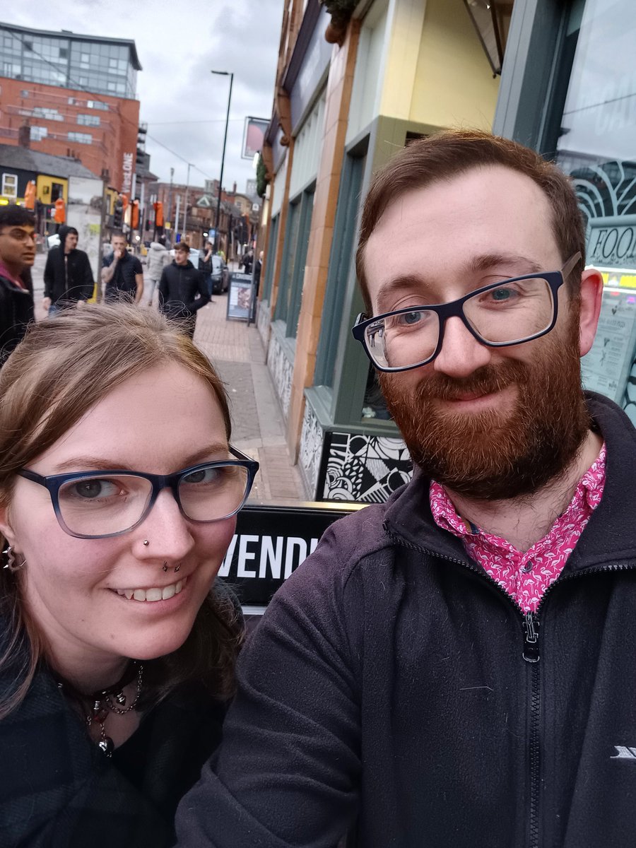 EdMc_Cosh's tweet photo. Always brilliant to be back in Sheffield, and taking @Siantology back to the place we first met was a #classytouch, I think. https://t.co/cUG0b251Kj