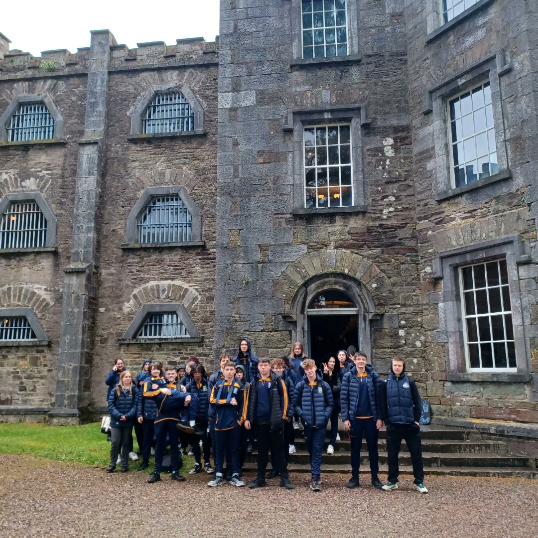 DeerparkCBS's tweet photo. Fourth year trip to Cork City Gaol @corkcitygaol #corkcity #cork #school #transitionyear #ty #schooltour #fourthyear https://t.co/kMkdnceGIi