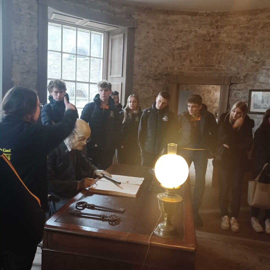 Fourth year trip to Cork City Gaol @corkcitygaol #corkcity #cork #school #transitionyear #ty #schooltour #fourthyear