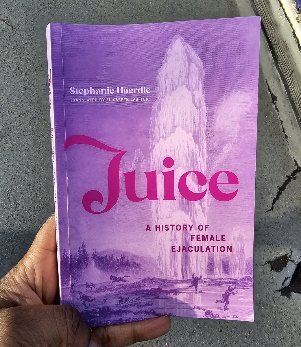 REVIEW: Juice: A History of Female Ejaculation by Stephanie Haerdle @stephaniehaerdle offers a fascinating and well-researched account of a taboo topic. It traces the cultural history of the female gush emitted during sexual pleasure. The book examines the different cultural