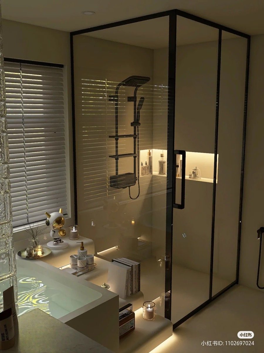 Perfect shower.