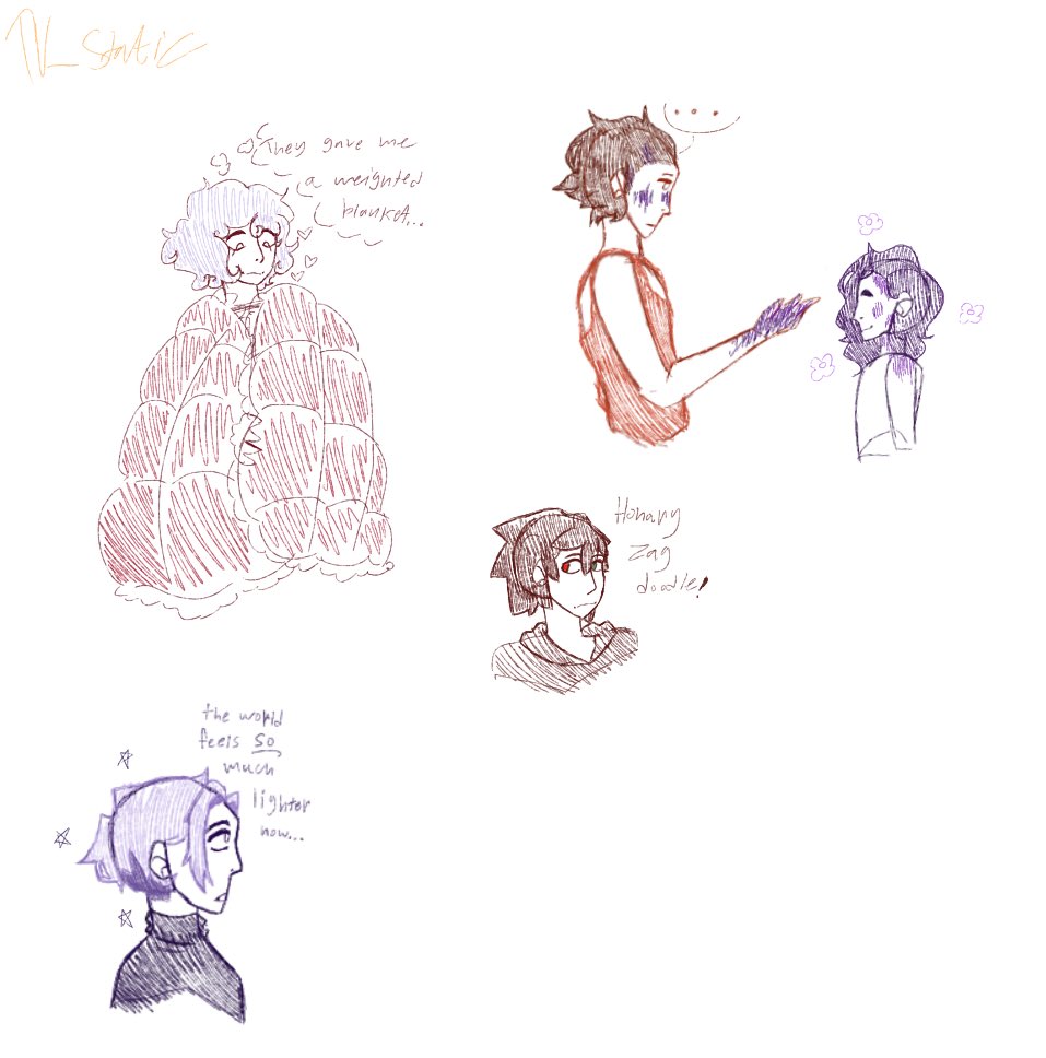 TV_Satic's tweet photo. I drew @Blingblandblo ‘s Hades AU again! Since their fic has finished and it’s just really good and emotional, and I thought it was fitting for the new technical release of Hades 2! https://t.co/ILgI1ggPRf