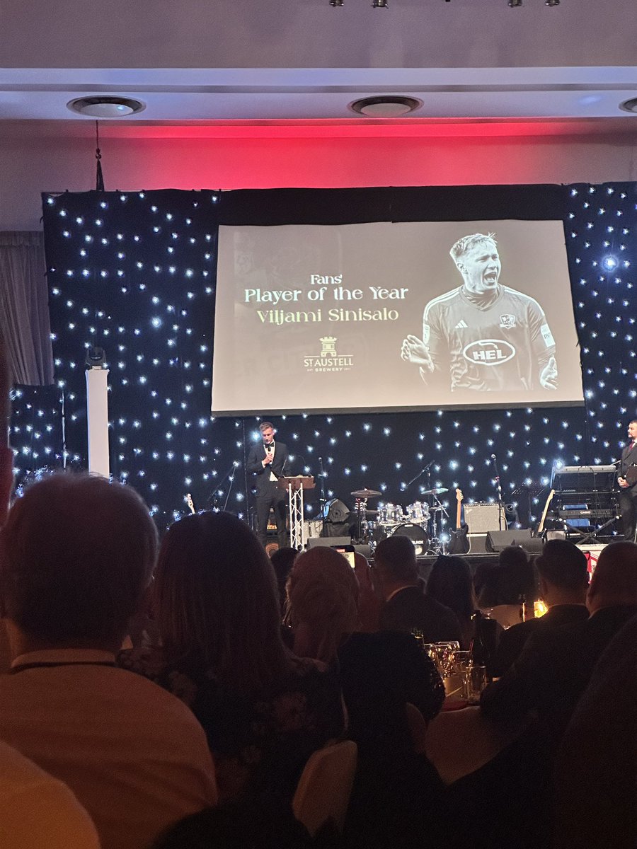 Exeter City FC (@officialecfc) on Twitter photo ๐ A great night for <a href="/VSinisalo01/">Viljami Sinisalo</a> who picked up 6๏ธโฃ awards! ๐๐ป
That brings the end to this seasonโs awards, thank you to everyone in attendance tonight!
#ECFC #SemperFidelis #ECFCAwards ๐ A great night for <a href="/VSinisalo01/">Viljami Sinisalo</a> who picked up 6๏ธโฃ awards! ๐๐ป
That brings the end to this seasonโs awards, thank you to everyone in attendance tonight!
#ECFC #SemperFidelis #ECFCAwards