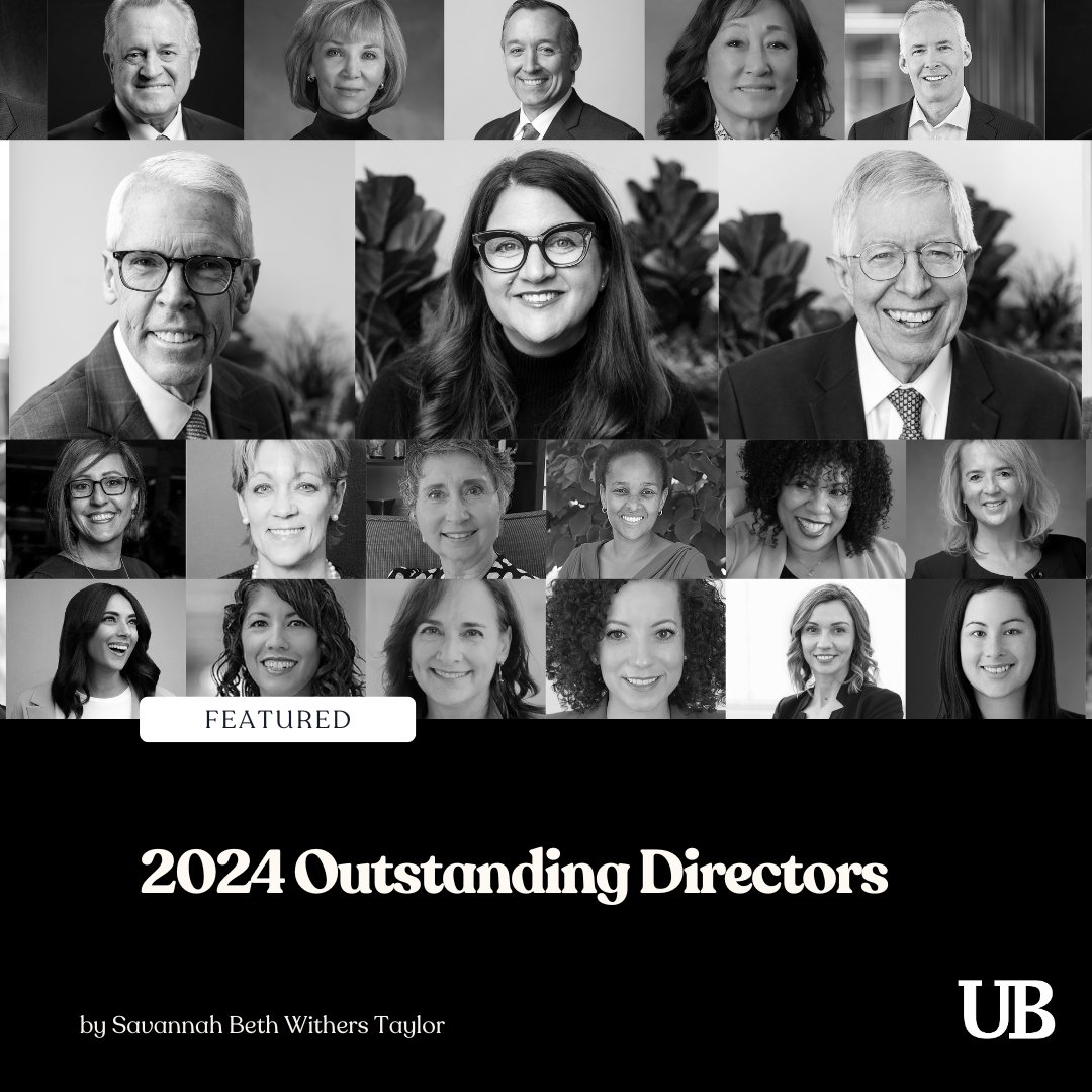 UtahBusiness's tweet image. Every year, Utah Business and @NACD Utah honor the board members of companies, nonprofits and organizations for their inspiring work behind the scenes.

Congratulations to the 2024 Outstanding Directors honorees! utahbusiness.com/2024-outstandi…