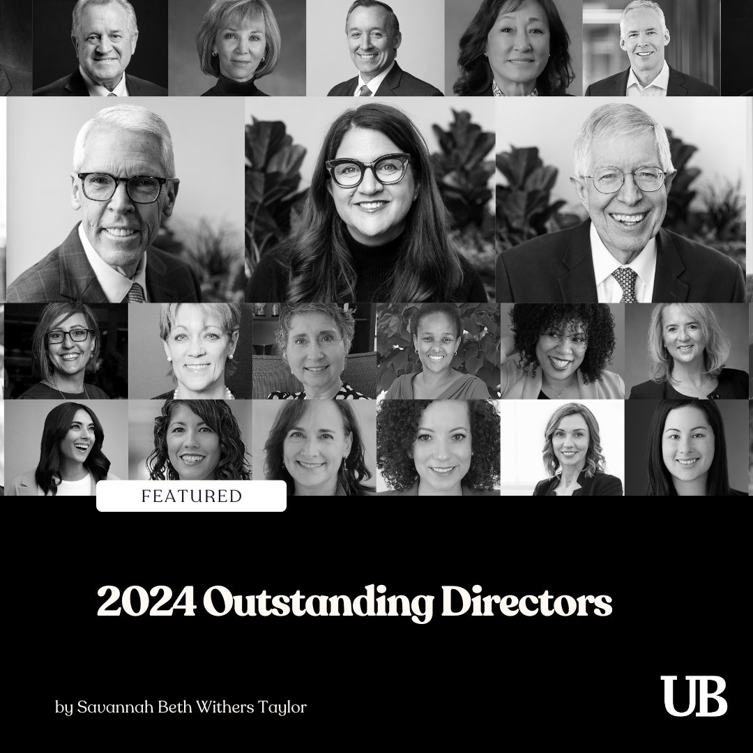 Every year, Utah Business and @NACD Utah honor the board members of companies, nonprofits and organizations for their inspiring work behind the scenes.

Congratulations to the 2024 Outstanding Directors honorees! utahbusiness.com/2024-outstandi…