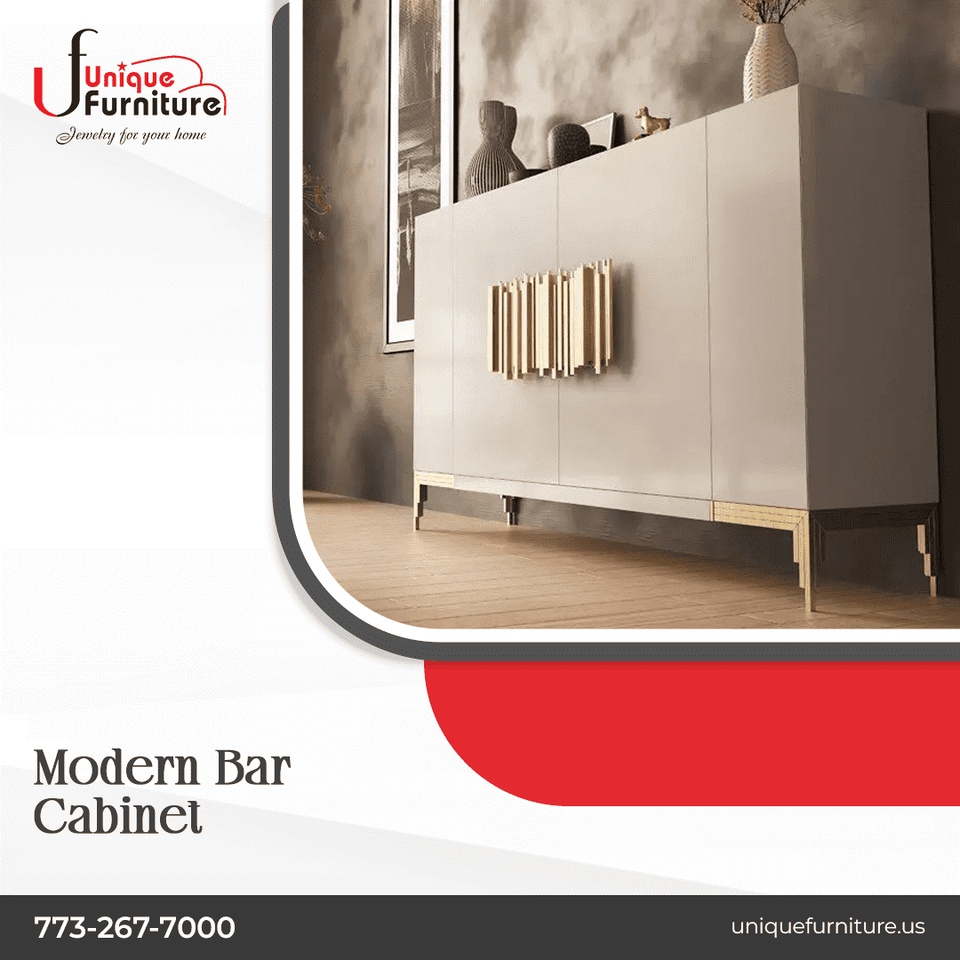 Elevate your home bar with a modern bar cabinet. Sleek design meets functionality for a sophisticated entertaining space.

bit.ly/3TAclgy

#ModernBarCabinet #HomeBar #ContemporaryDesign #StylishStorage #SleekDesign