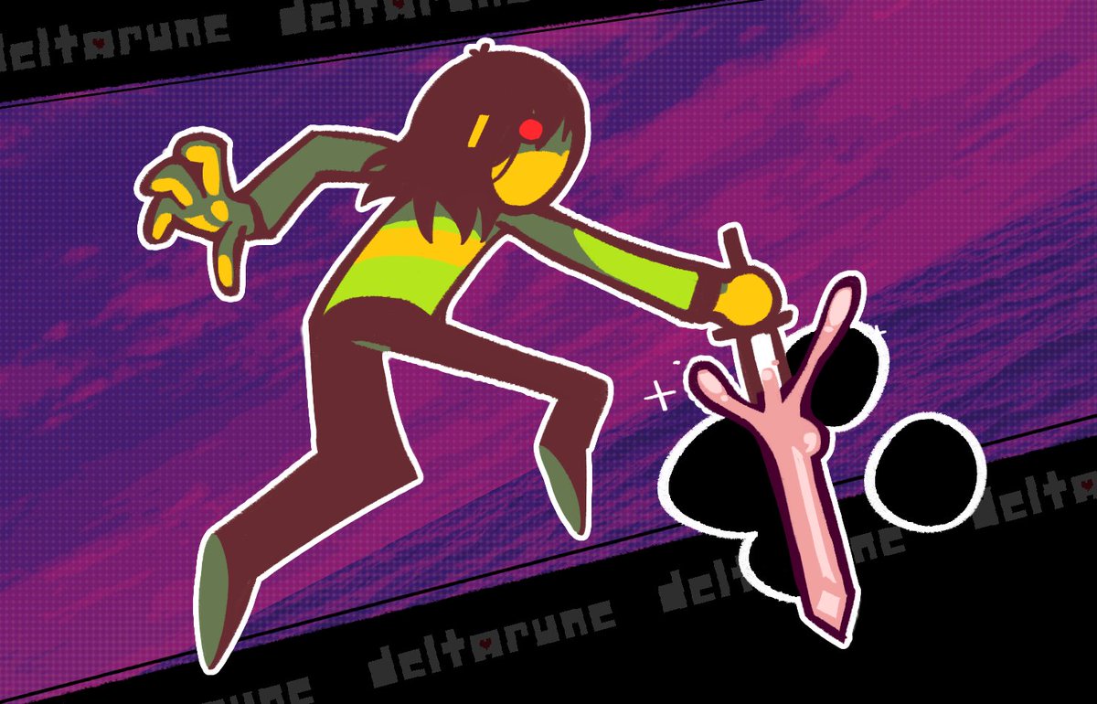 Daily DELTARUNE doodles (Day 180)     
Strike the earth