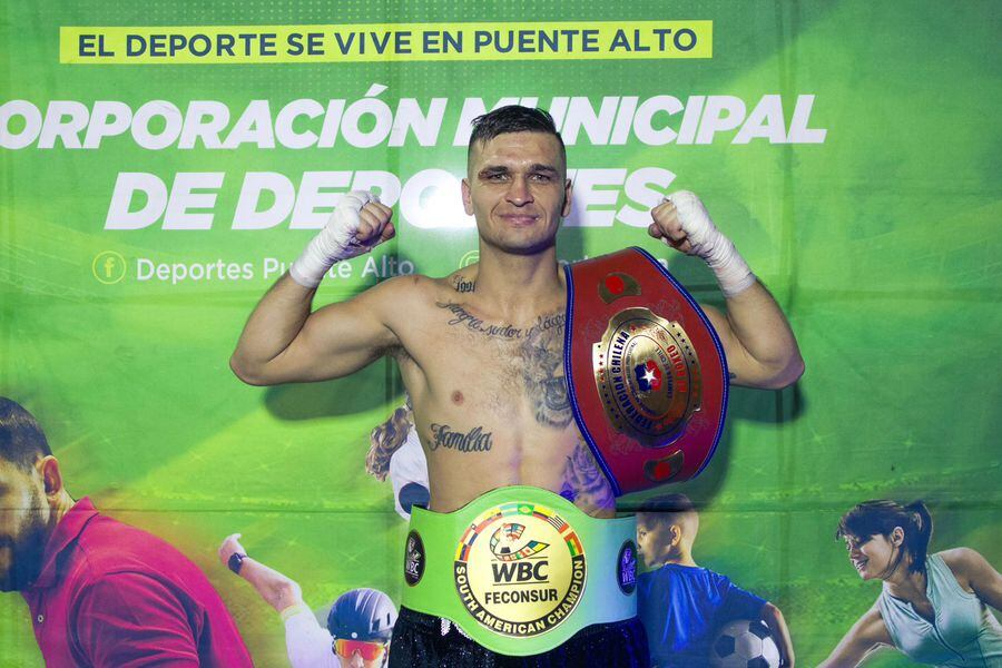 🥊 Joseph Cherkashyn gana su primer título sudamericano de boxeo en Puente Alto bityl.co/PatM