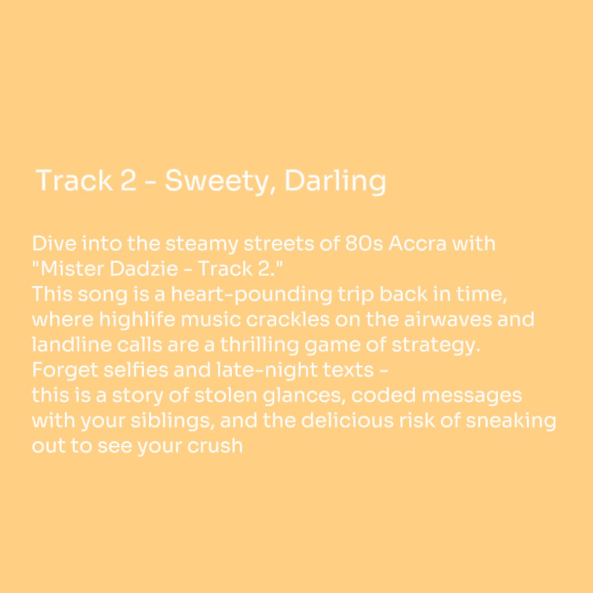 GodD3Mi's tweet photo. I took inspiration from a lot of places while working on this tape. 'Sweety, Darling', is a phrase from the intro of Castro(RIP) - Bone Shaker. Mister Dadzie EP has a lot of references to hip life and highlife songs. https://t.co/XB5guQ39TH https://t.co/zE9vwijJAD