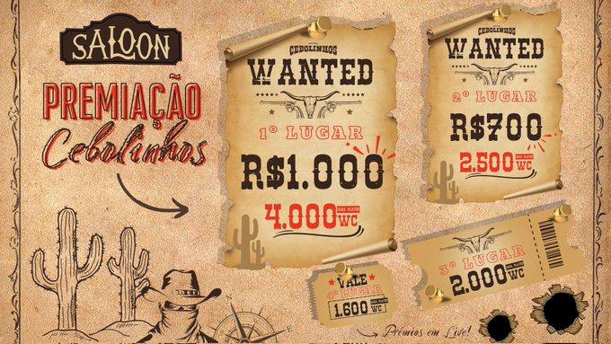 CopaCebolinhos's tweet photo. A equipe BUTECO DRAGON BAR'S receberá R$1.000 e 4.000 WildCores cada player.

O MVP da competição foi o @wizewr , receberá R$100 reais pelo ótimo desempenho

A @loudinhos receberá R$700 e 2.500 WildCores cada player.

O SVP da competição foi o @lcekatsu receberá R$50 reais. https://t.co/Usxoj9Co9E
