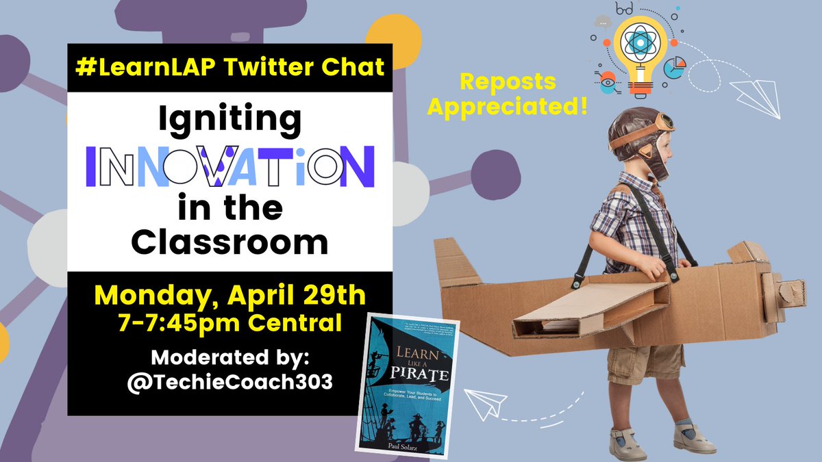 Please join @TechieCoach303 MONDAY at 7pm Central for #LearnLAP!

#blogchat #ccsschat #hsADchat #hsgovchat #iaedchat #mnmasa #oklaed #probchat #txeduchat #CVESDChat #EDthink #WATeachLead #bcedchat #wyoedchat #caedchat #edtech #k12 #education #edchat #tlap #aplitchat #LeadLAP