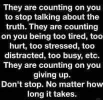 Don't Get Tired, Get Angry, Stay Angry and if you feel yourself getting Down and Disconnected, feeling you've Had Enough...... REMEMBER THIS, THERE ARE PATRIOTS WHO WILL FIGHT TO LIFT YOU BACK UP!!! Stay in the FIGHT, Stay ENGAGED!!! AMERICA and TRUMP needs ALL of US NOW!!!🇺🇸🇺🇸