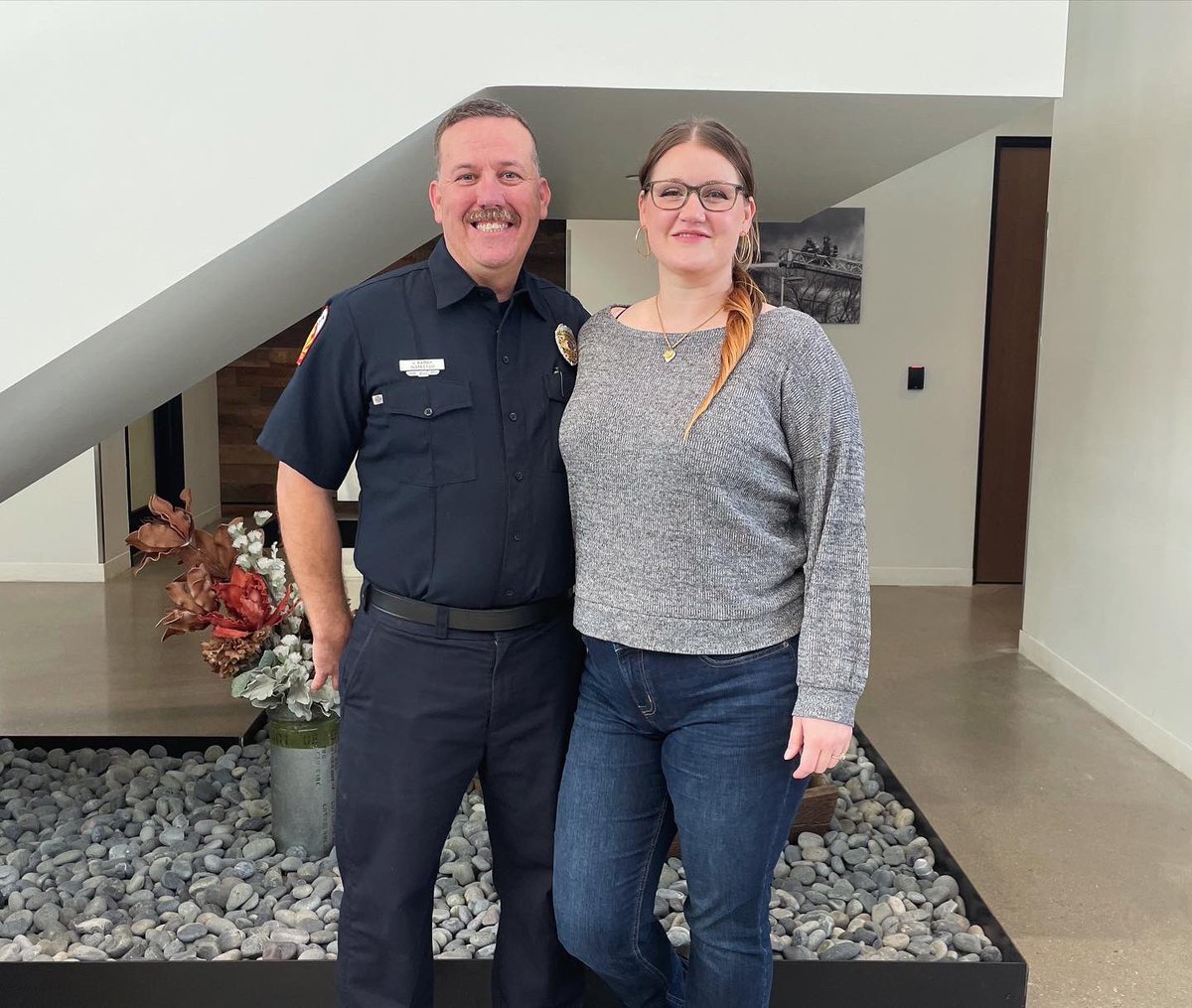 NorthwestFire's tweet photo. At our Board Meeting held earlier this week, we celebrated the swearing-in of #FireInspectors James Barba and John Lowther! They have successfully completed our apprenticeship process and are now officially #NWFDAZ Fire Inspectors!
#FireFamily #congrats https://t.co/SrnQYlBWO8