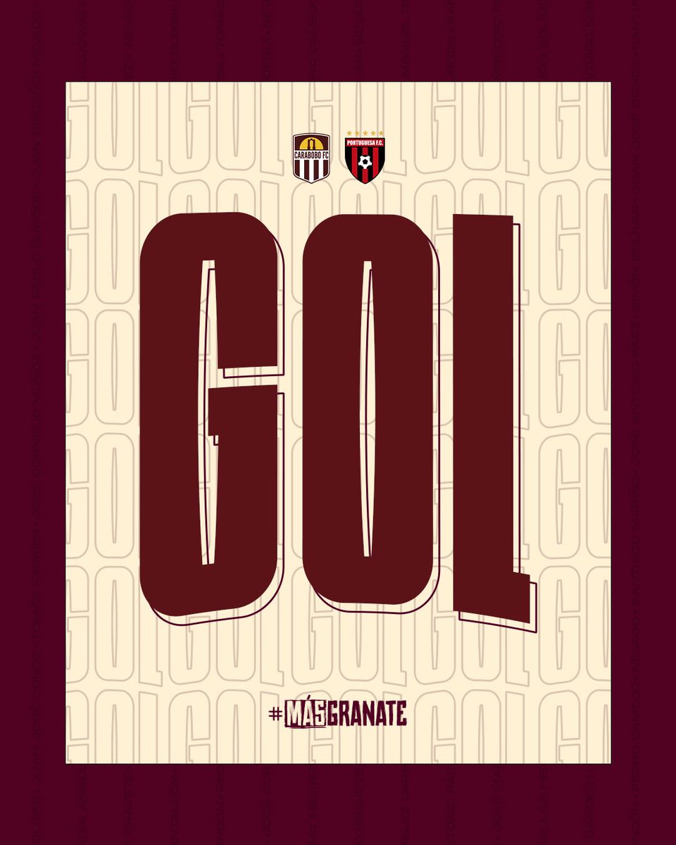 ⏱️ 26' | ¡ROBEEEEERT! Misilazo desde fuera del área para aumentar el marcador 🚀

#CaraboboFC 2-0 <a href="/Portuguesa_FC/">Portuguesa FC</a>

#MásGranate 🔝
#CaraboboEsGranate 🇱🇻
#LigaFUTVEBancoDeVenezuela 🇻🇪