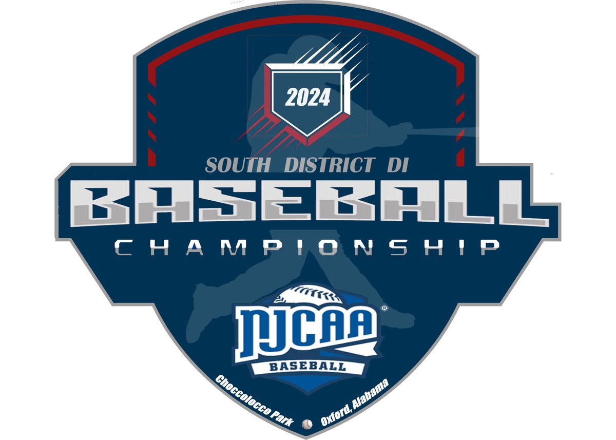 Congratulations to the following teams who have clinched a spot in the <a href="/NJCAABaseball/">NJCAA Baseball</a> DI South District Tournament. 

<a href="/SheltonStateBB/">Shelton State Baseball</a> 
<a href="/SneadBaseball/">Snead State Baseball</a> 
<a href="/NWSCC_Baseball/">Northwest Shoals Patriots Baseball</a> 
<a href="/Bison_BSB/">Southern Union Baseball</a> 
@CoastalAL_south 
<a href="/WallaceBaseball/">Wallace State Baseball™</a> 

📅May 9-12
📍 <a href="/ChoccoloccoPark/">Choccolocco Park</a> 
🗺️ <a href="/CityOfOxfordAL/">City of Oxford AL</a>