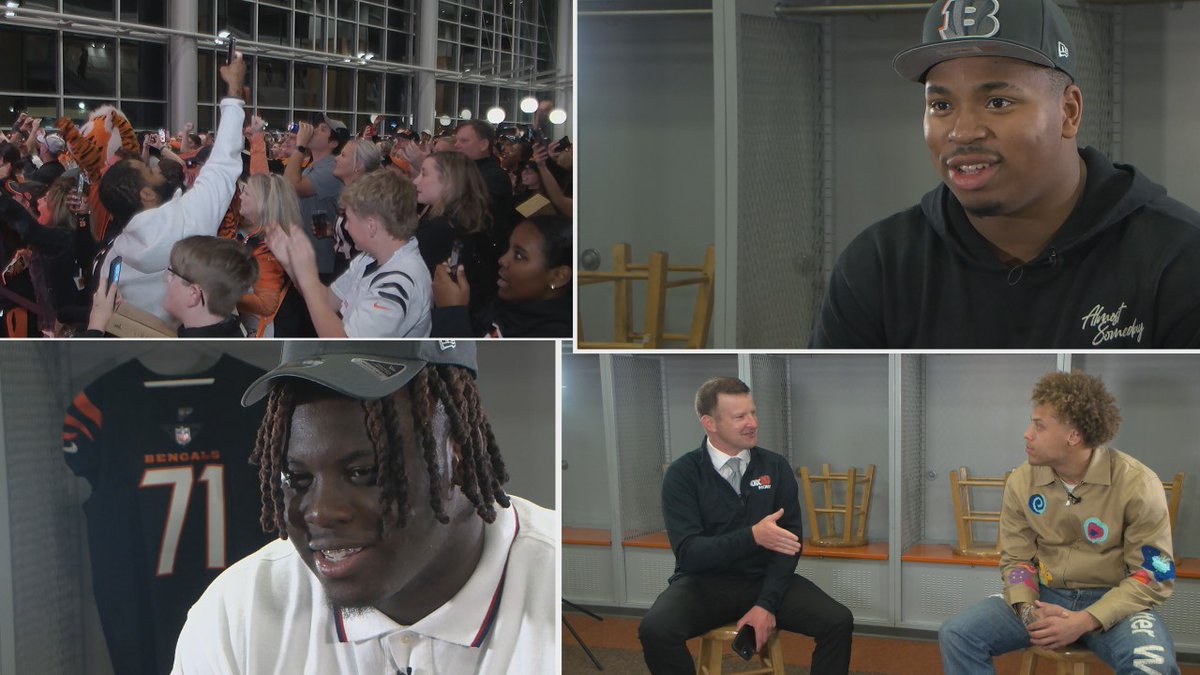 #Bengals post draft show debuts at 6:30 pm. 

* 1-on-1 with five draft picks
* Orlando Brown Jr. joins the show
* Inside look at opening night
* Unseen footage from the weekend

Bigger and beefier than the <a href="/Bengals/">Cincinnati Bengals</a> O-line. 
Only on @fox19.