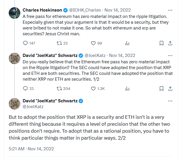 David 'JoelKatz' Schwartz tweet media