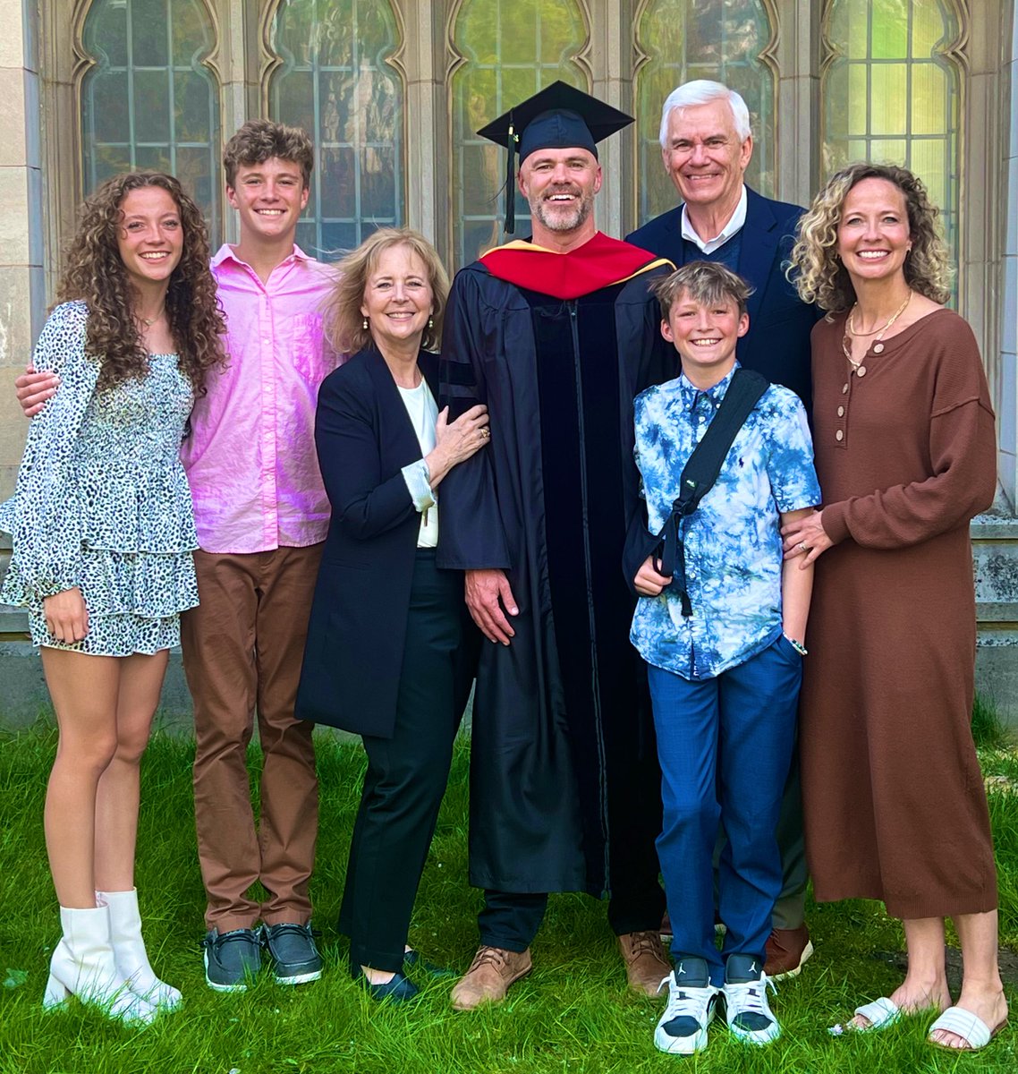 Congratulations to our son, Dr. Daniel Wilson Grothe.