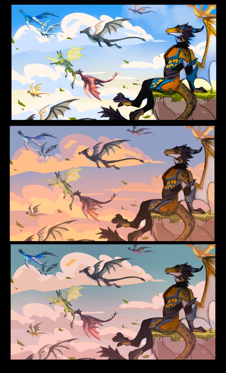 I dont think i ever posted these thumbnails for a discord banner project I did last year!