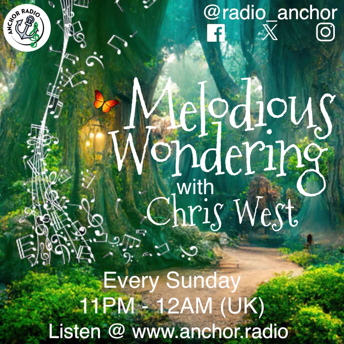 teach me harmony to the music of the day as we go Melodious Wandering at the top of the hour on @radio_anchor ! what could that statement mean? how can it make us feel? how do you need to heal right now. tune in for an hour of soothing, restoring sounds to aid our journey on