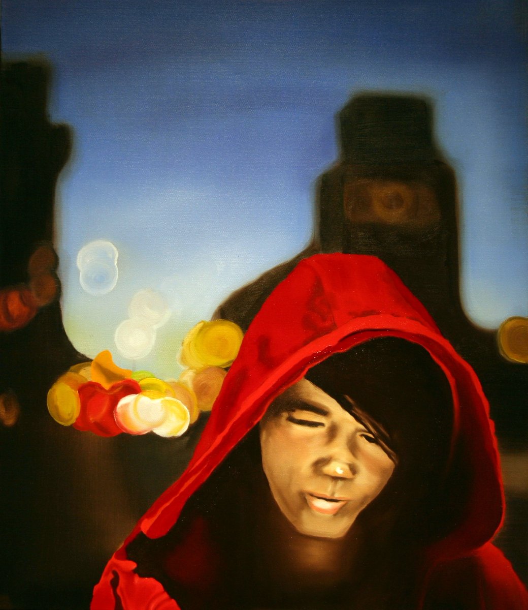 W. Max Thomason
Little Red Riding Hood
Acrylic & Oil on Canvas
24 X 20 inch
On display in gallery
Email info@bitfactory.net all inquiries
#BitfactoryGallery #WMaxThomason #Bespoke #SoloExhibition #OilPainting #FigurativeArt #NaturalRealism #FigurePainting #Nocturnes #Urbanscapes