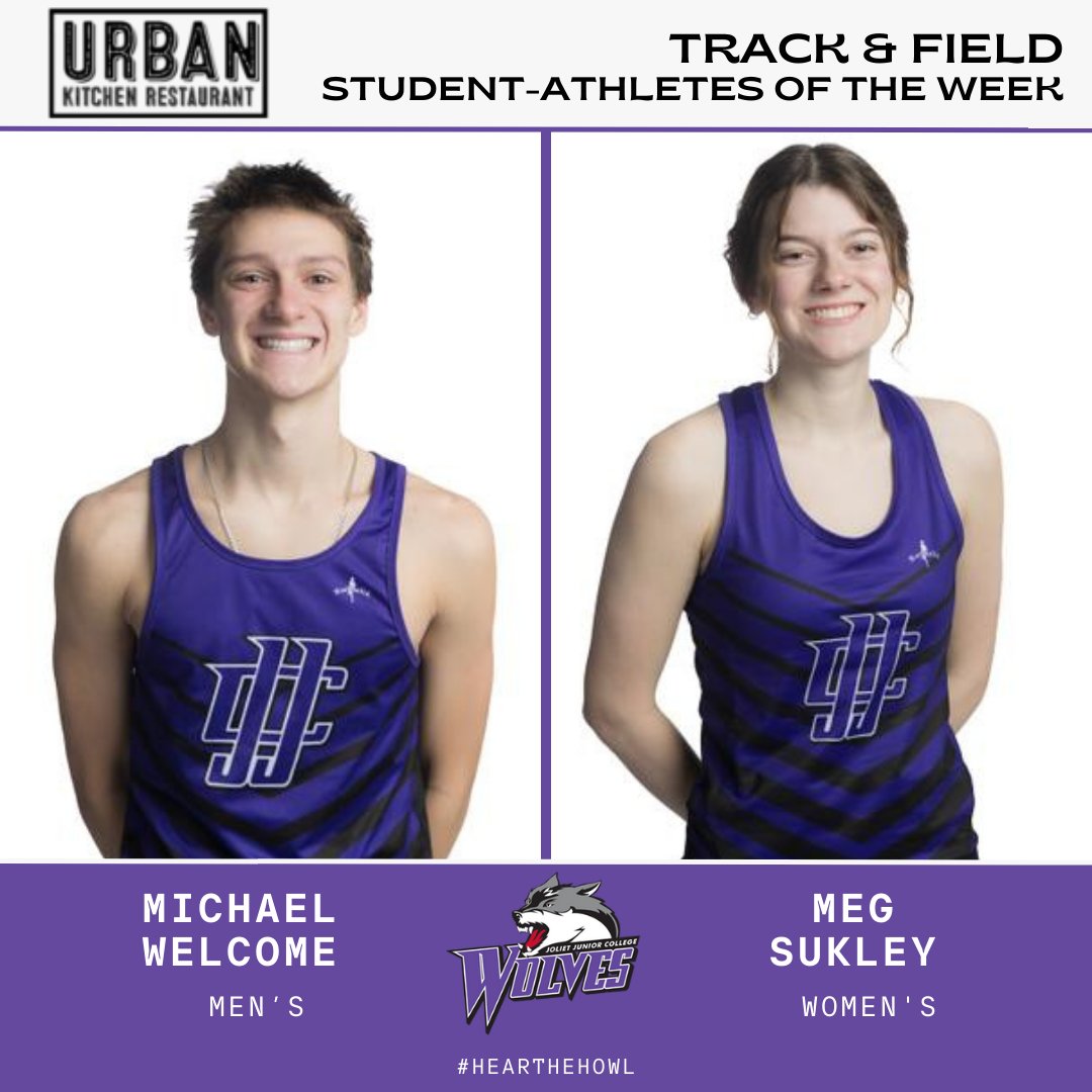 The Urban Kitchen Restaurant AOW is all about hurdles. Michael Welcome ran a :30 PR in the 3K steeple to move to #3 in the country & also qualified in the 400 hurdles. Meg Sukley is coming back from injury & ran Nat'l qualify & season best times in the 100 H and 400 hurdles.