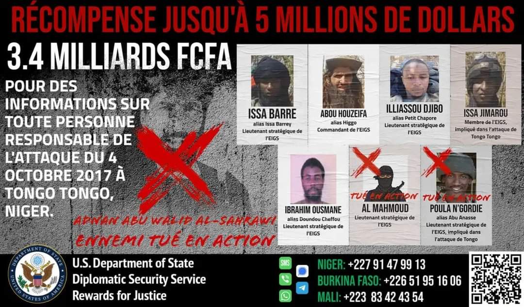 🔴#Sahel/Là où les forces spéciales des USA🇺🇸 et de L'UE🇪🇺 ont échoué, l'armée de l'AES 🇲🇱🇧🇫🇳🇪 sort vainqueur.

 L'un des plus grands chefs de #Daesh le tristement célèbre #Abou_Houzeifa dit #Hugo à été neutralisé par les #FAMa.

Sa tête était mise à prix (3 milliards) par les 🇺🇸