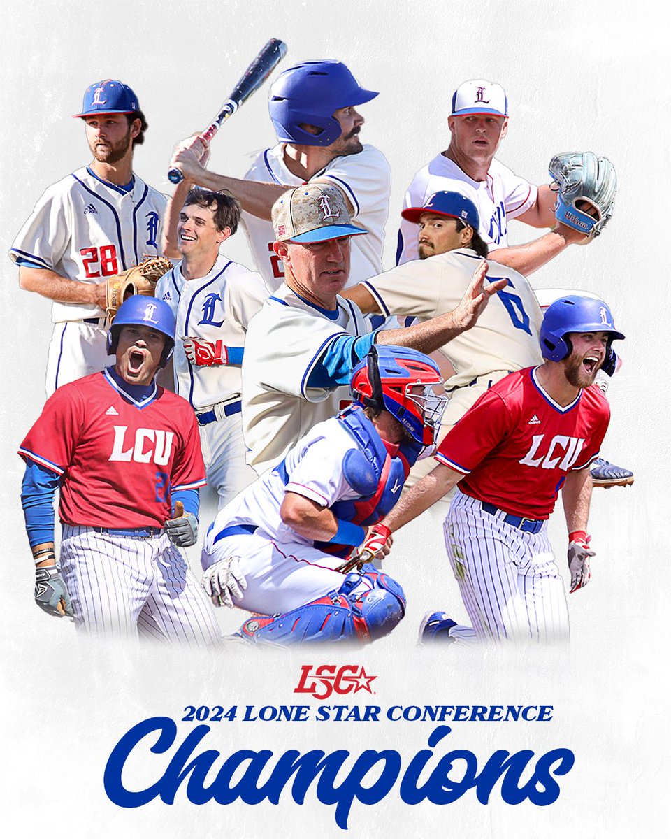 For the first time in program history your LCU Chaparrals are the Lone Star Conference Champions!🏆