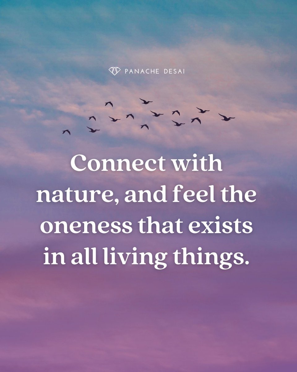 Take a moment to connect with nature, and you'll find yourself connected to the essence of all existence. #Unity #WeAreAllConnected