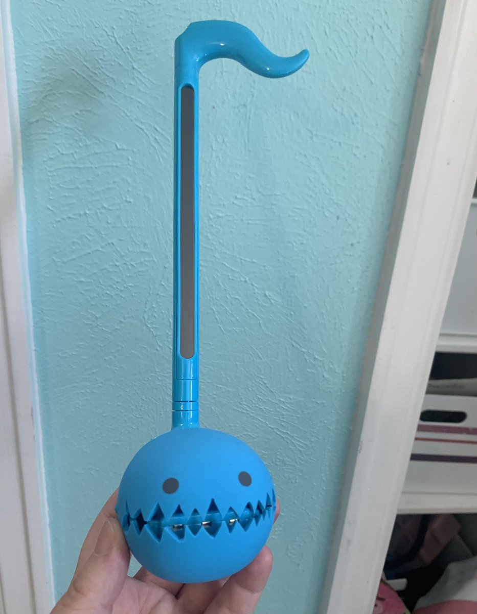 My kiddo modified their otamatone to have a toothy grin. I kind of love it, but it doesn’t really work the same as it did before.