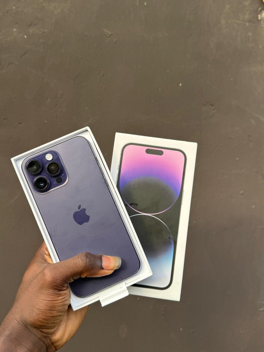 Who wants this deep purple open box iPhone 14 Pro Max 256gb?