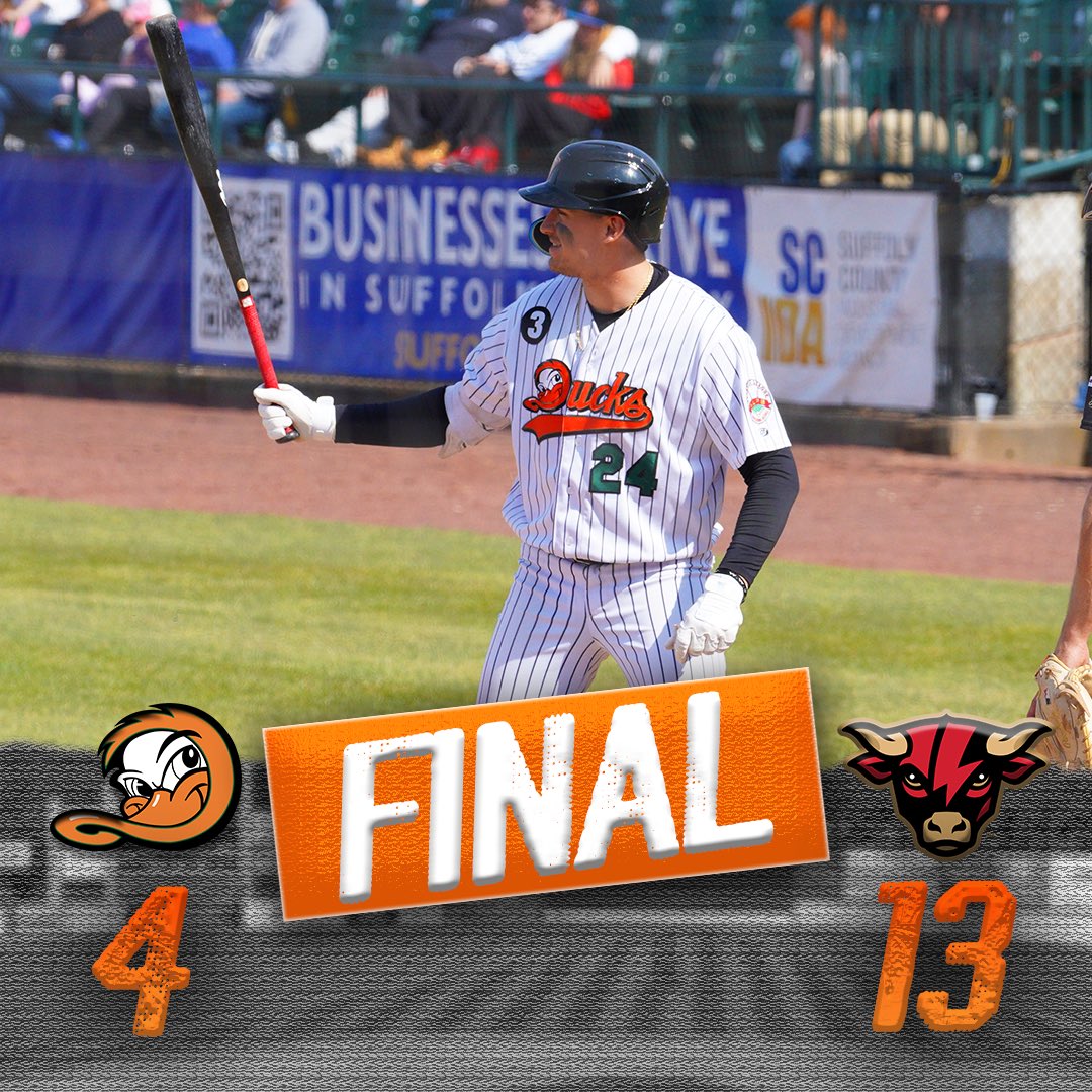 RECAP: Despite Tyler Dearden's first homer of the season and a three-hit day from Aaron Antonini, the @LancStormers salvaged Sunday's series finale on Long Island. 📰: liducks.com/stormers-strik…