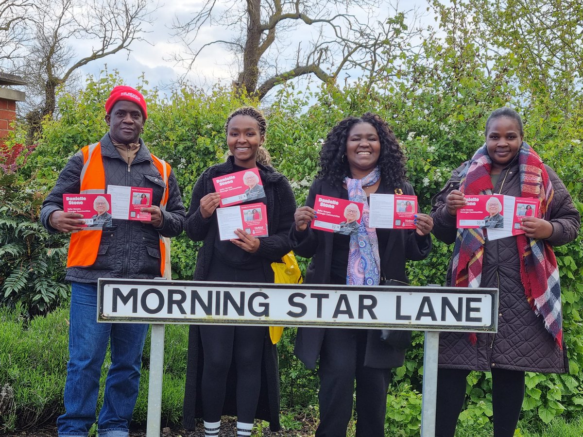 @Dalwahabi Out campaign for PFCC Labour candidate in Moulton Daventry.