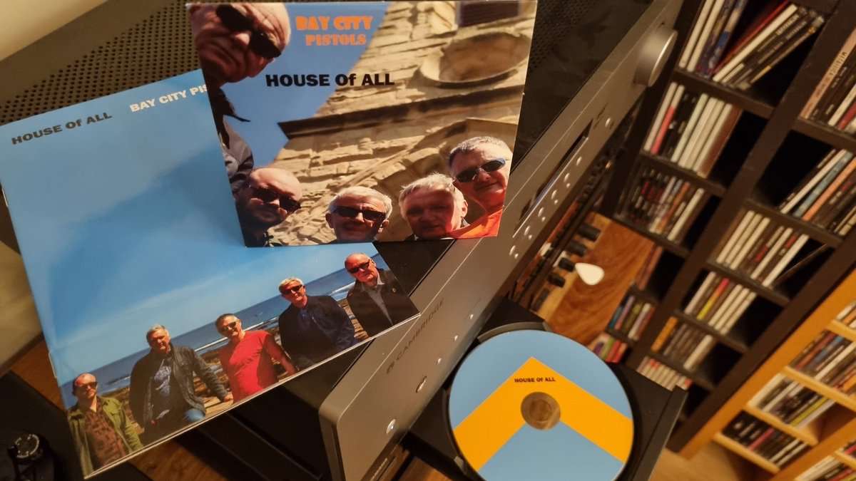 HOUSE Of ALL 'Bay City Pistols' 2023. So pleased to have picked this up at the Norwich gig. I missed out on Bandcamp when first released, but this completes the discography in my personal collection. Loving their work... @fallcontinuum