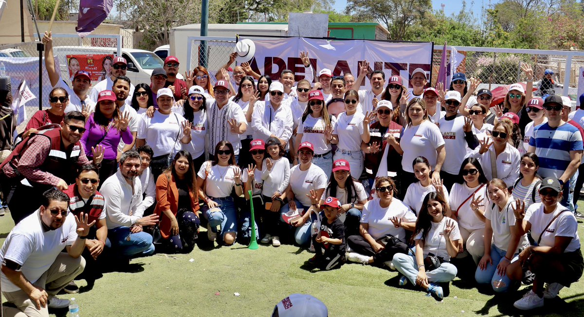 adelante_sonora's tweet photo. El Poblado Miguel Alemán ya eligió y eligió estar del lado correcto de la historia con la construcción del segundo piso de la #Transformación con @Claudiashein presidenta y @MaDoloresRio como alcaldesa de #Hermosillo 💪🏼 https://t.co/gPfMtLJ4iF