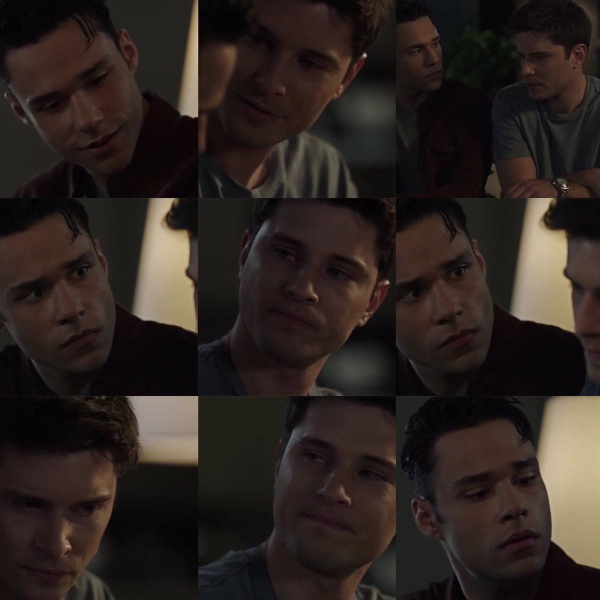 T.K. looking through the photo album 🥺😭. T.K. wishing he could be happy again 😭🥺. T.K. opening up to Carlos about the call 🥺😭. T.K. with tears in his eyes the single tear 😭🥺. Carlos worrying about T.K. 🥺😭. Carlos realising he needs to call Cooper 🥺#Tarlos #911LoneStar