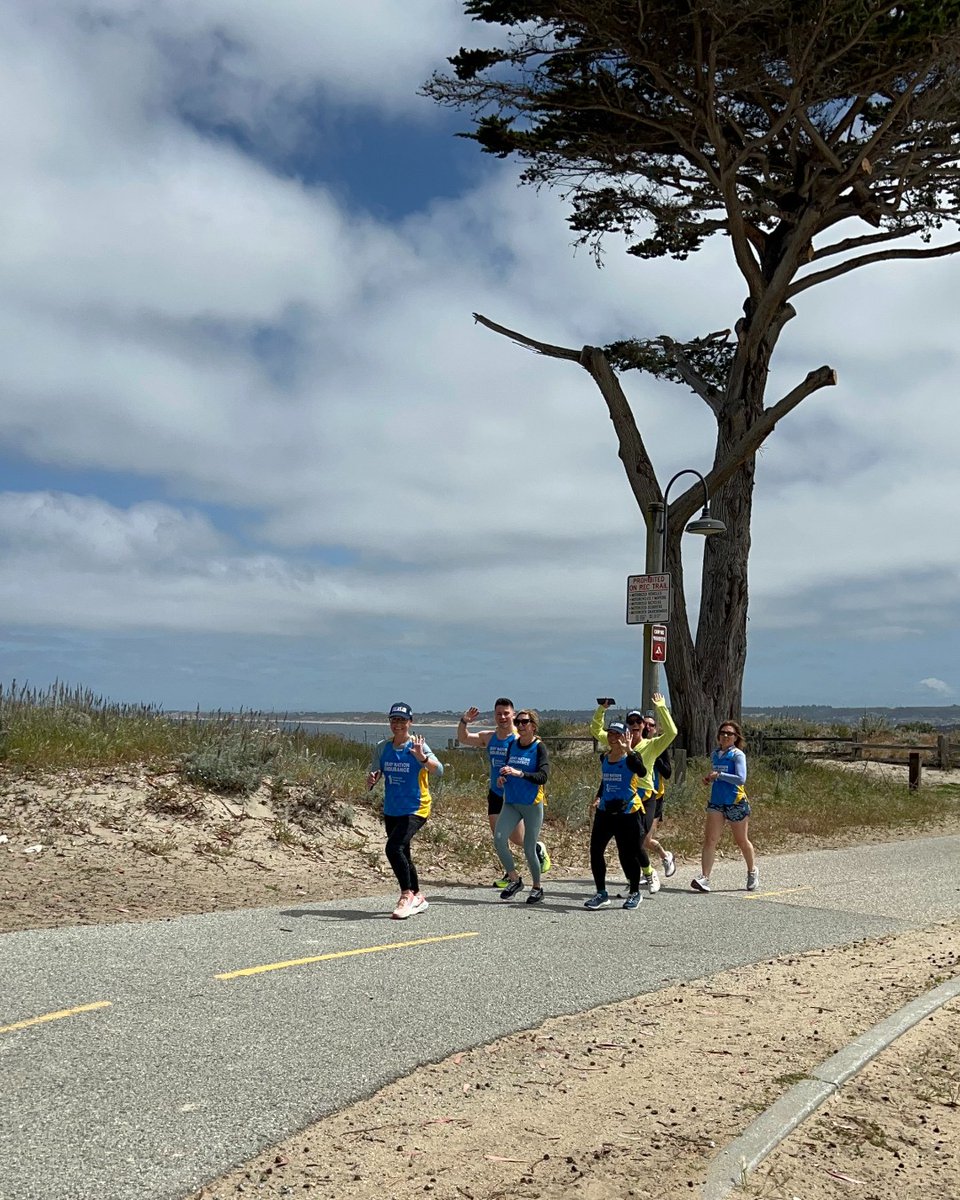 Congrats to our 30 #GrayNationEndurance team members who ran the scenic Big Sur Marathon, 11-Miler, & 12K for NBTS! This year’s team raised nearly $140K in honor of their own #braintumor journeys & their loved ones. Learn more about joining GNE here: braintumor.org/events/gray-na…