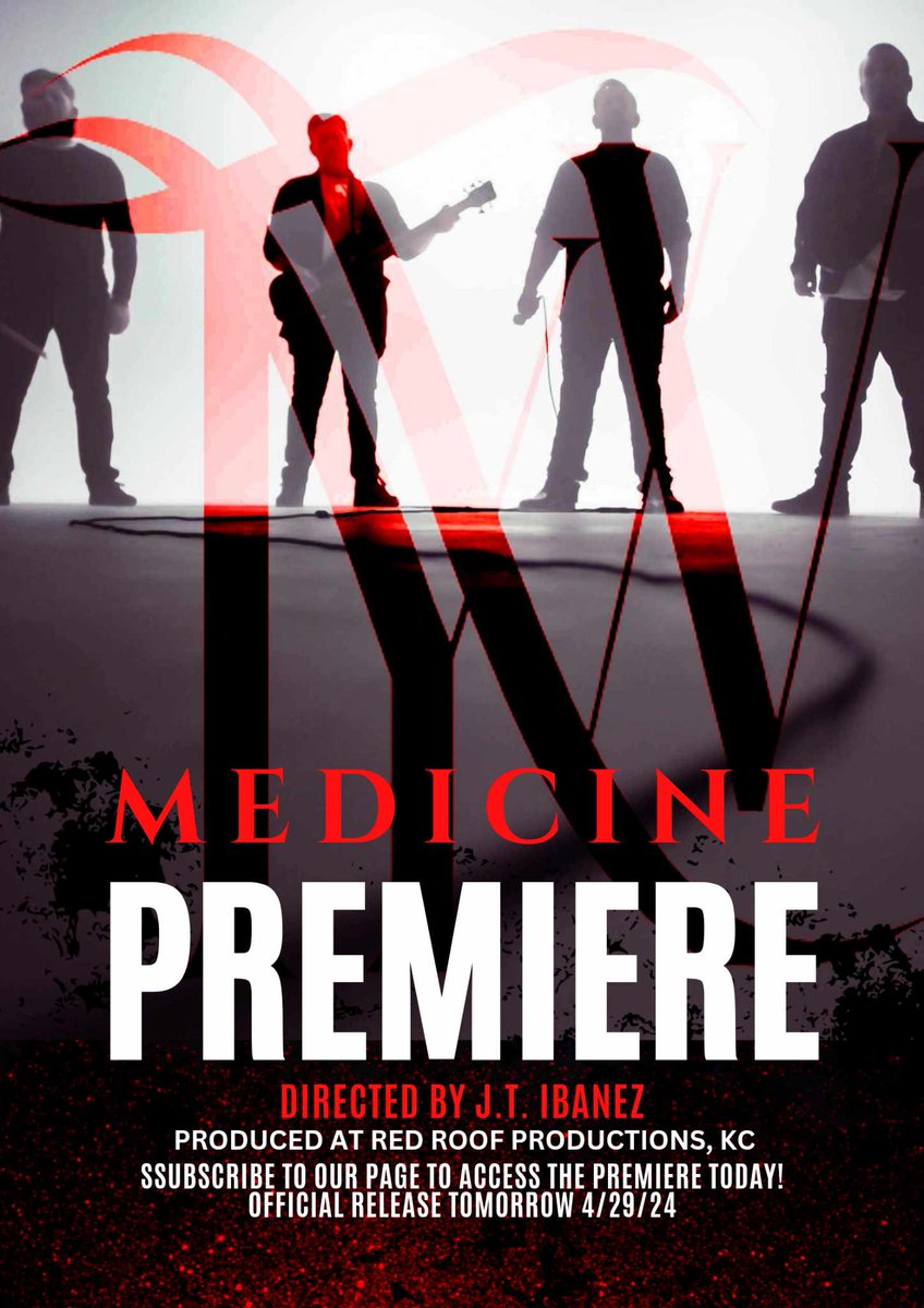 Just 1 day until the premiere of Medicine! You can get it today by becoming a subrlscriber today click here facebook.com/becomesupporte…