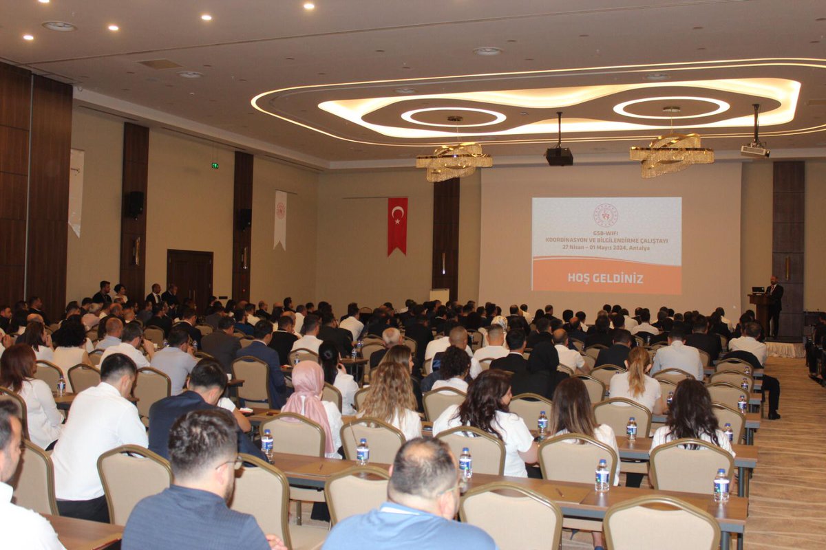 GSBbilgiislem's tweet photo. GSB-WİFİ Koordinasyon ve Bilgilendirme Çalıştayı, Türk Telekom ev sahipliğinde Bilgi İşlem Dairesi Başkanlığı Personeli ve İl Bilgi İşlem Koordinatör ile Sorumlularının katılımı ile başladı. https://t.co/hmaSQtSd5Z