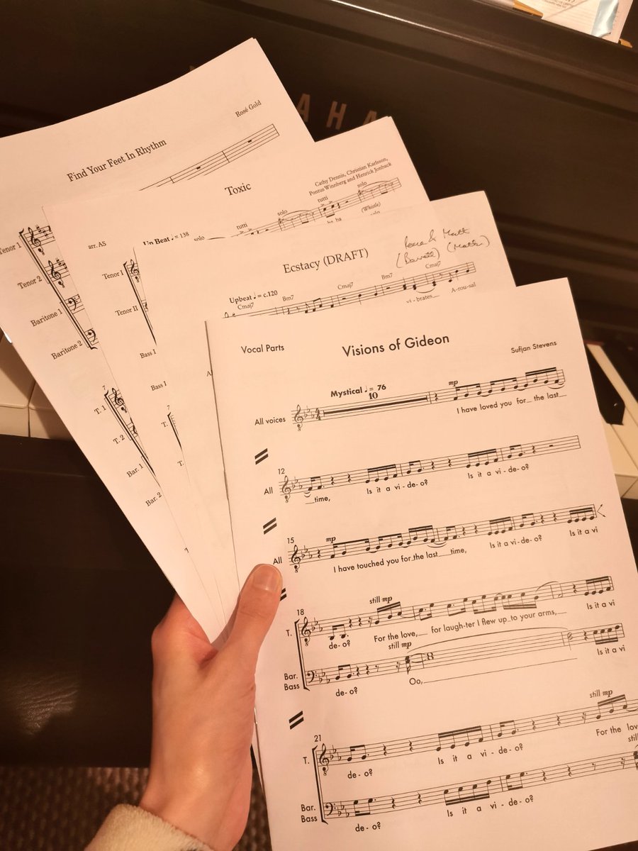 Anna Appleby (@annaappleby) on Twitter photo so lovely to be mentoring two electronic music duos in their new choral works and remixes for <a href="/The_SundayBoys/">The Sunday Boys</a>
with my <a href="/norrisette/">Norrisette</a> hat on
<a href="/prodbymattu/">Mattu Put Me On</a>
<a href="/bennettiscoming/">your #1 underdog</a>
& Rosé Gold so lovely to be mentoring two electronic music duos in their new choral works and remixes for <a href="/The_SundayBoys/">The Sunday Boys</a>
with my <a href="/norrisette/">Norrisette</a> hat on
<a href="/prodbymattu/">Mattu Put Me On</a>
<a href="/bennettiscoming/">your #1 underdog</a>
& Rosé Gold